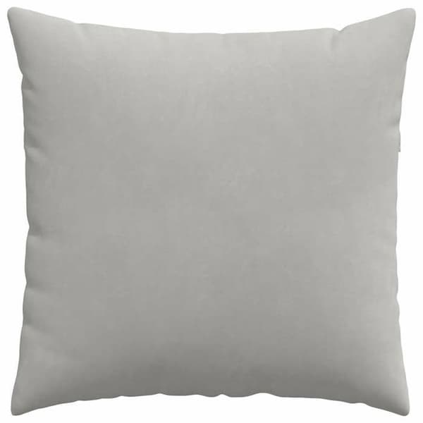 Maison Exclusive - Soffkuddar 2 st tyg Ljusgrå 80 x 80 cm