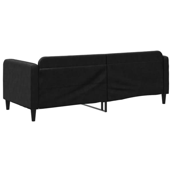 Maison Exclusive - Sengebænk uden madras sort 80x200 cm stof
