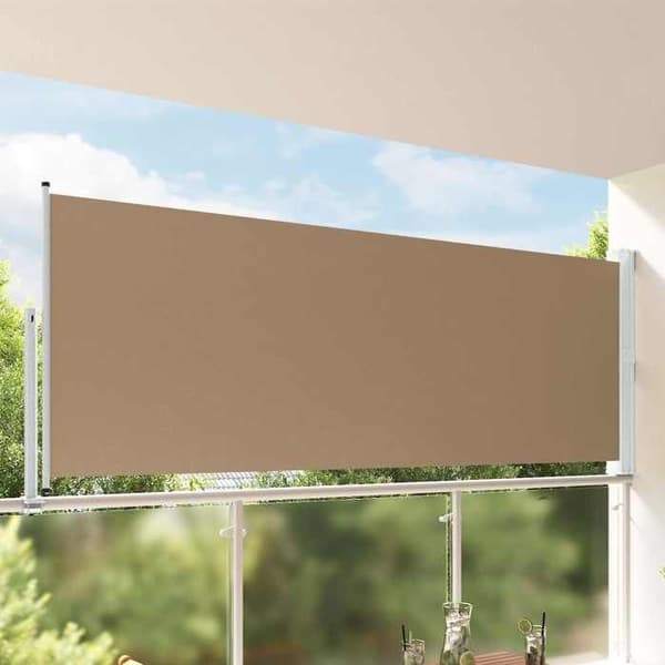 Maison Exclusive - Sideafdækning 160 x 300 cm 100% polyester jern stål
