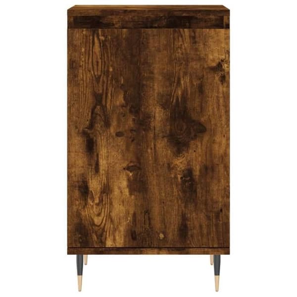 Maison Exclusive - Buffé i rökig ek 40x35x70 cm ingenjörsträ