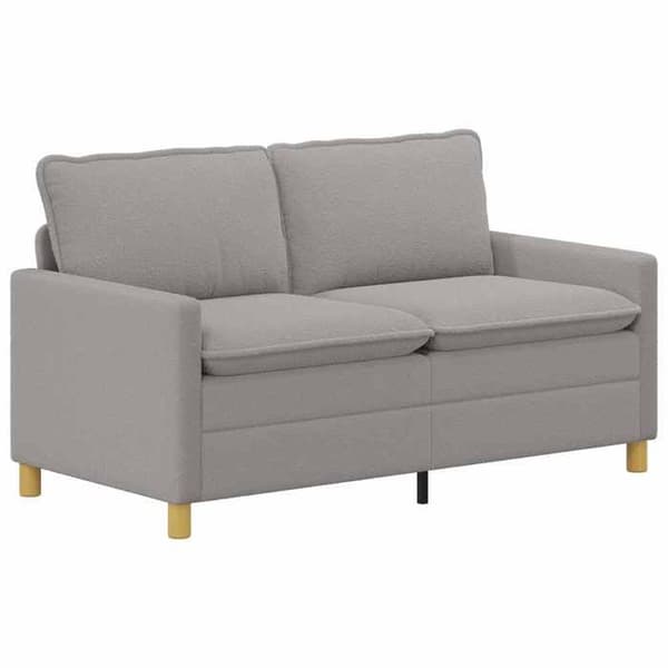 Maison Exclusive - Soffa Ljusgrå 156 x 81 x 87,5 cm Tyg