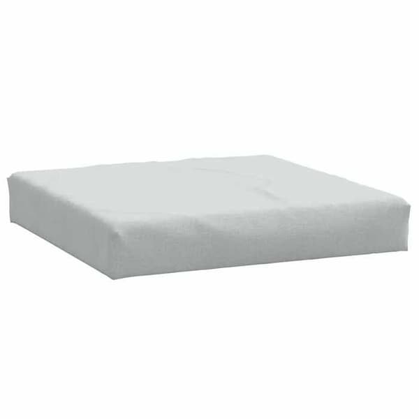 Maison Exclusive - Vaaleanharmaa sekoitekangaspatja 60x60x9,5 cm