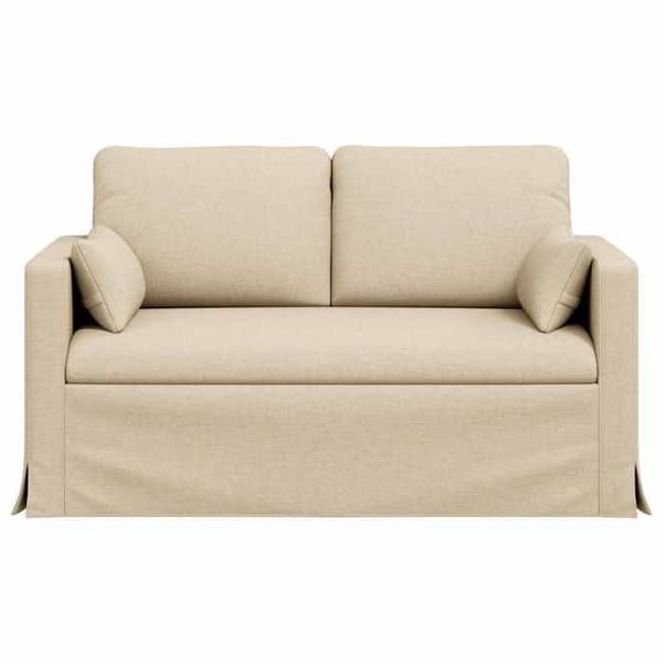 Maison Exclusive - Soffa Crème 139 x 78 x 80 cm tyg