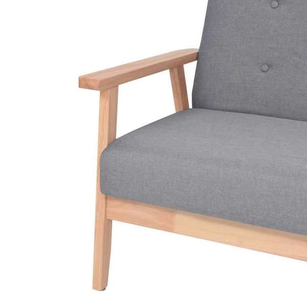 Maison Exclusive - Tummanharmaa kangastuoli ljusgrått