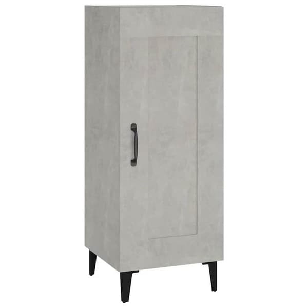 Maison Exclusive - Buffet Grå beton 34,5x34x90 cm Ingeniørtræ