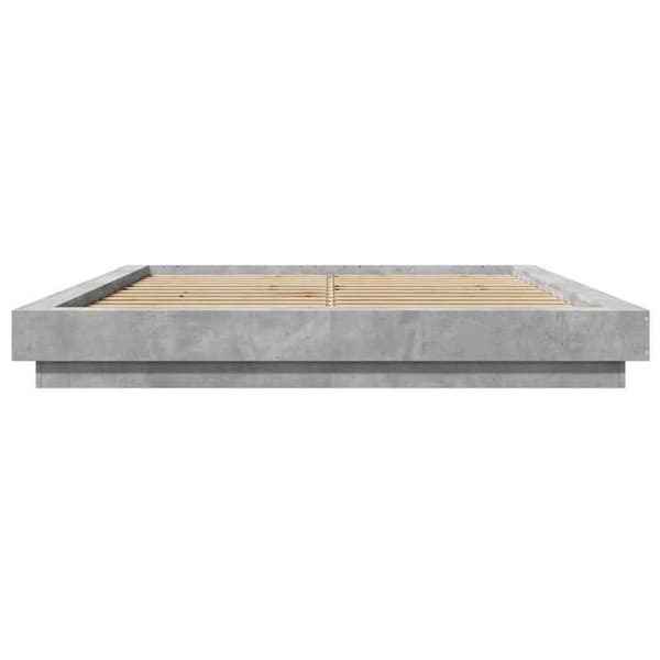 Maison Exclusive - Sengestel uden madras grå beton 150x200 cm