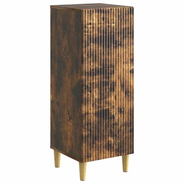 Maison Exclusive - Buffé Ek rökig 33 x 34,5 x 90 cm Ingenjörsträ