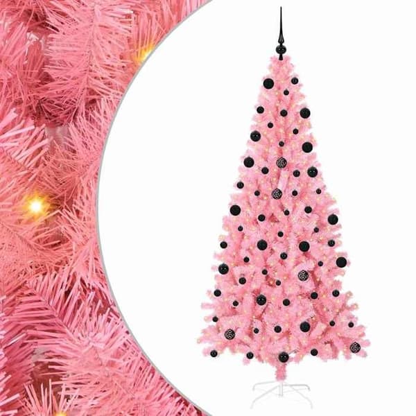 Maison Exclusive - Julgran Rosa 210 cm PVC