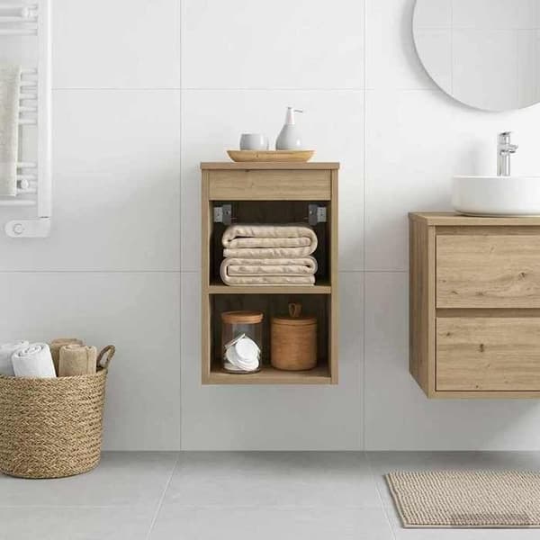 Maison Exclusive - Badeværelsesmøbel In-between Håndlavet Eg