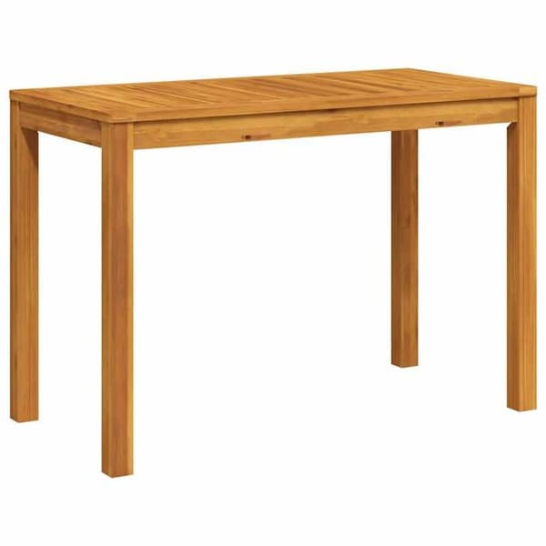 Havemøbel - MAISON EXCLUSIVE - 110x55x75 cm - Massivt akacietræ - Rektangulær - Udendørs