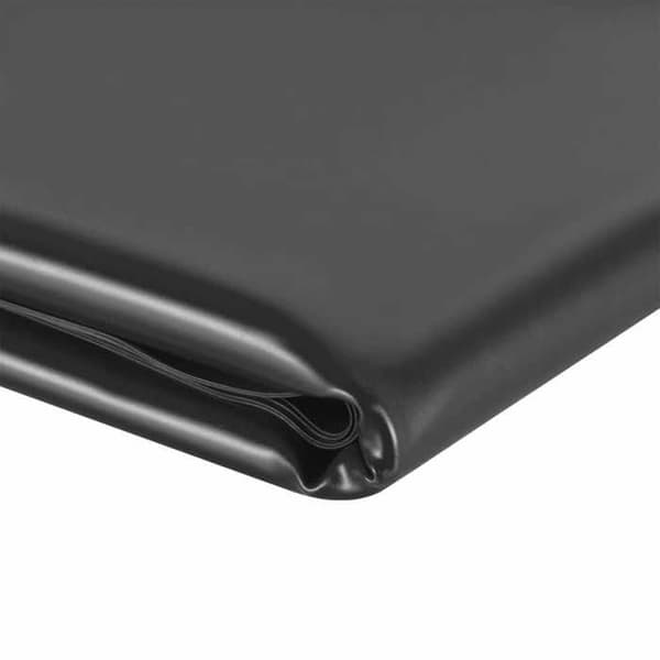 Maison Exclusive - Alta-kangas 9 x 2 m PVC 0,5 mm Musta Svart