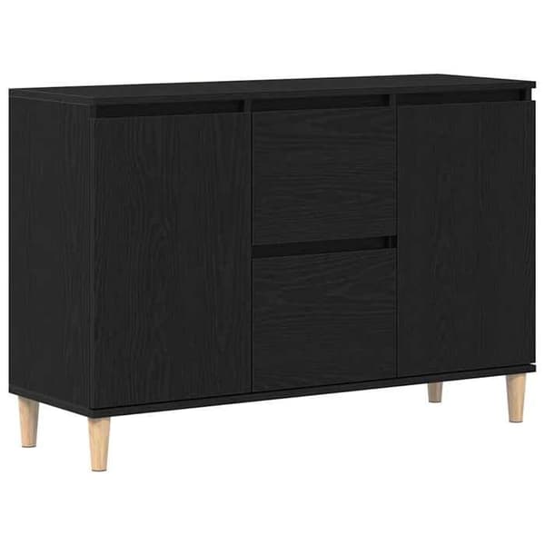 Maison Exclusive - Buffet Sort 102 x 35 x 60 cm Ingeniørtræ Svart