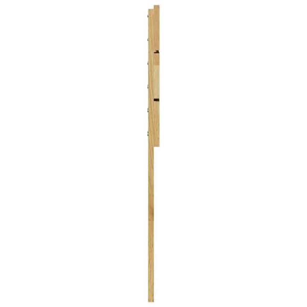 Maison Exclusive - Hovedgærde 120 cm i massivt egetræ