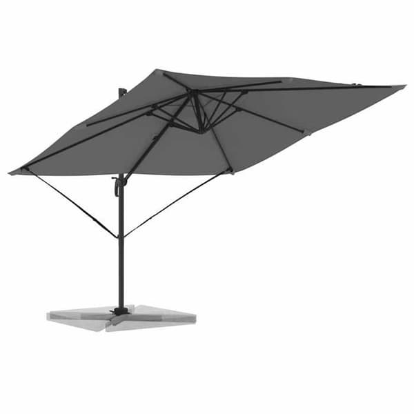 Maison Exclusive - Parasol Roma Rektangulär 286 x 284 x 265 cm antracit