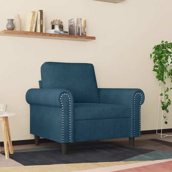 Maison Exclusive - Sininen Tuoli 60 cm Sametti