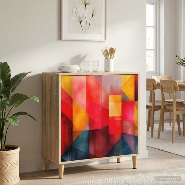 Maison Exclusive - Buffet HEESCH Sonoma 69 x 33 x 75 cm Tekninen puu
