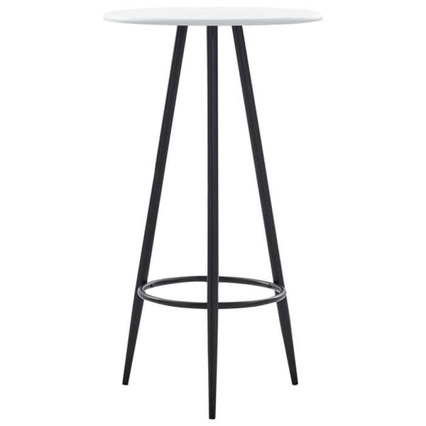 Maison Exclusive - Hvid barbord 60 x 107,5 cm MDF
