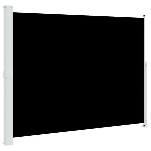 Maison Exclusive - Utdragbart sidotak för patio 220x314 cm Svart
