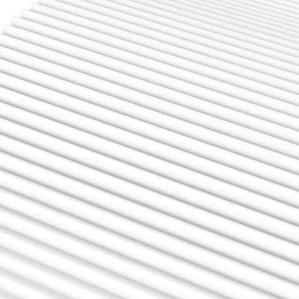 Maison Exclusive - Vit skummadrass 140x220 cm hårdhet H2 H3