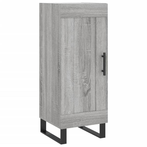 Maison Exclusive - Buffet Sonoma grå 34,5x34x90 cm Ingenjörsträ