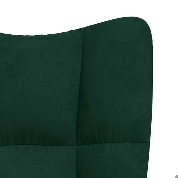 Maison Exclusive - Mørkegrøn Velour Relax stol
