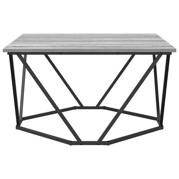 Maison Exclusive - Soffbord Grå Sonoma 80 x 80 x 45 cm Gris Sonoma