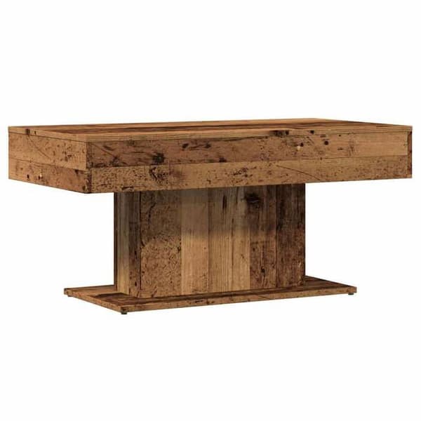 Bord - EKSKLUSIV HUS - 96x50x45 cm - Ingeniørtræ - Brun trælook - Rektangulær