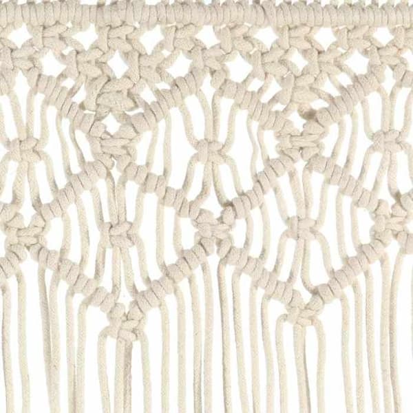 Maison Exclusive - Makramee-verho 140x240 cm Puuvilla