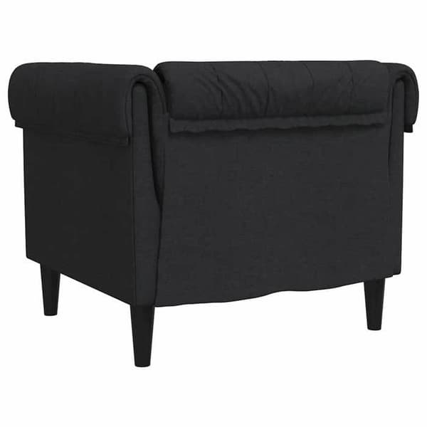 Maison Exclusive - Chesterfield stol i sort stof