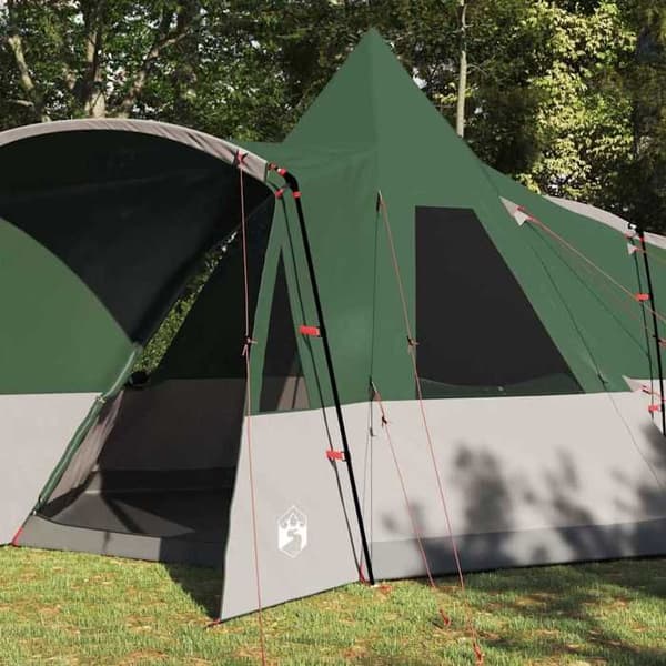 Maison Exclusive - Teepee-teltta 8 hengelle, vihreä