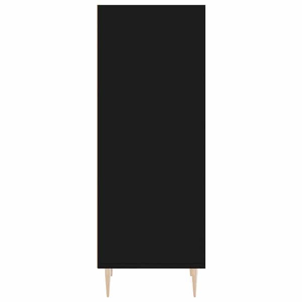 Maison Exclusive - Sort buffet 34,5x32,5x90 cm ingeniørtræ Svart