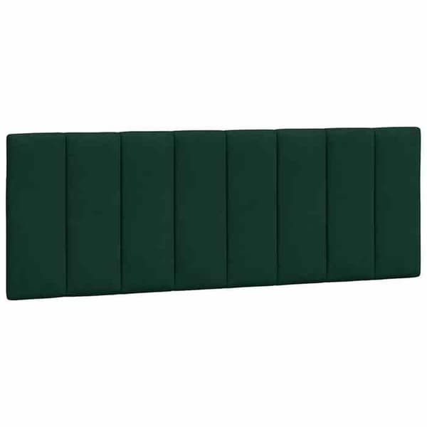 Maison Exclusive - Huvudgavelkudde Hanko mörkgrön 140 cm sammet