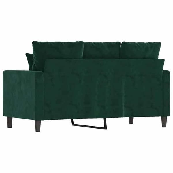 Maison Exclusive - Tumma vihreä 2-paikkainen sohva 120 cm Sametti