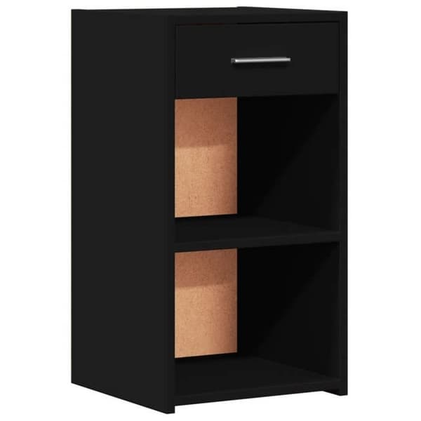 Natteskab - Eksklusivt Hus - Sæt af 2 - Sort - 35x34x65 cm Svart