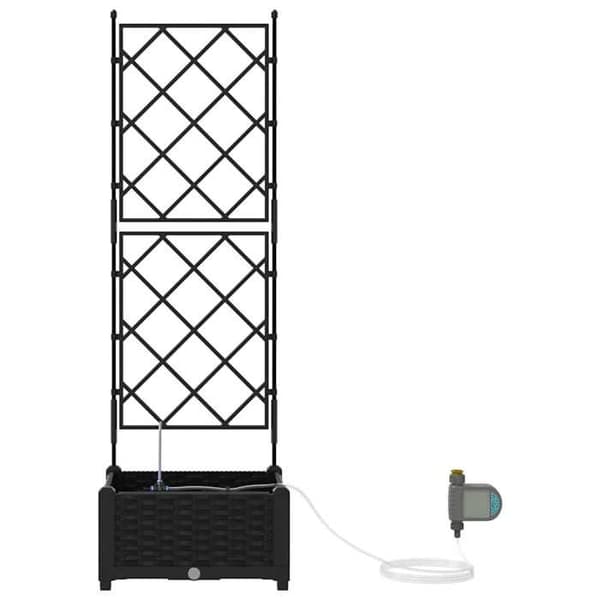 Maison Exclusive - Sort havekrukke 40 x 40 x 126 cm PP