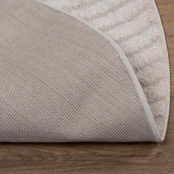 Maison Exclusive - GALATI Sisustustyyny Kermanvärinen Ø 160 CM Polyesteri
