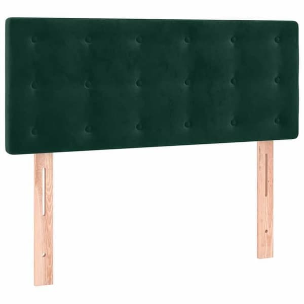 Maison Exclusive - Mörkgrön sänggavel 90x5x78/88 cm Sammet