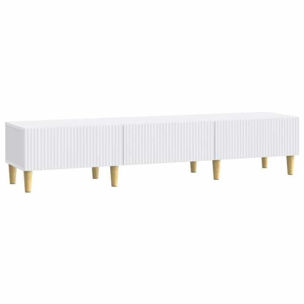 Maison Exclusive - TV-möbel Vit 147 x 34,5 x 30 cm Ingenjörsträ Vit
