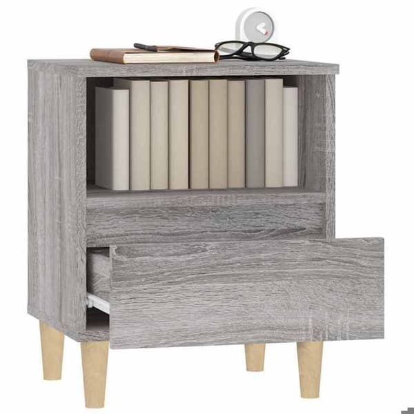 Maison Exclusive - Natborde 2 stk Sonoma grå 40x35x50 cm