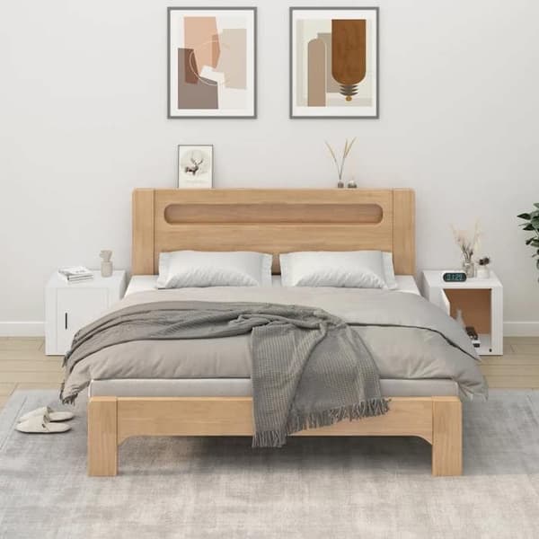 Maison Exclusive - Sängbord 2 st Vit 50x39x47 cm Vit