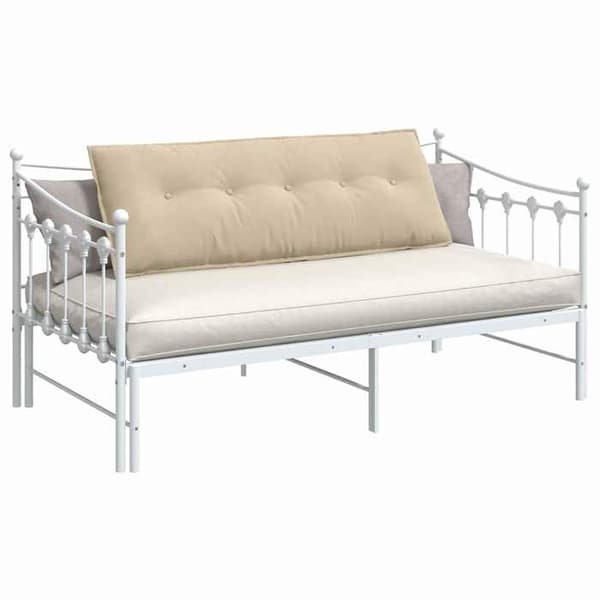 Maison Exclusive - Ryggkudde Creme 140 x 50 cm Mikrofiber