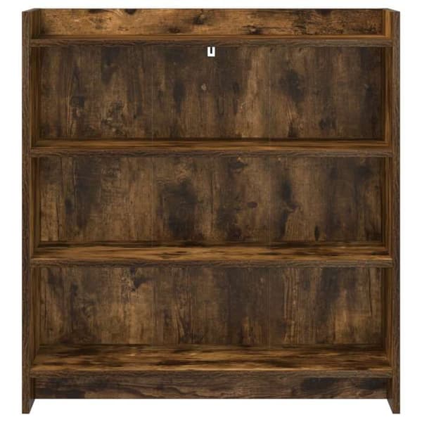 Maison Exclusive - Buffé Ek rökt 75 x 36 x 80 cm Ingenjörsträ
