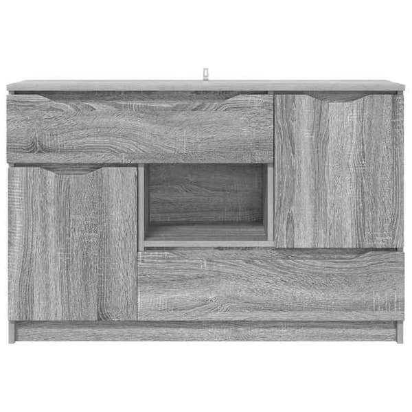 Maison Exclusive - Buffet Grå Sonoma 100 x 30 x 65,6 Ingeniørtræ