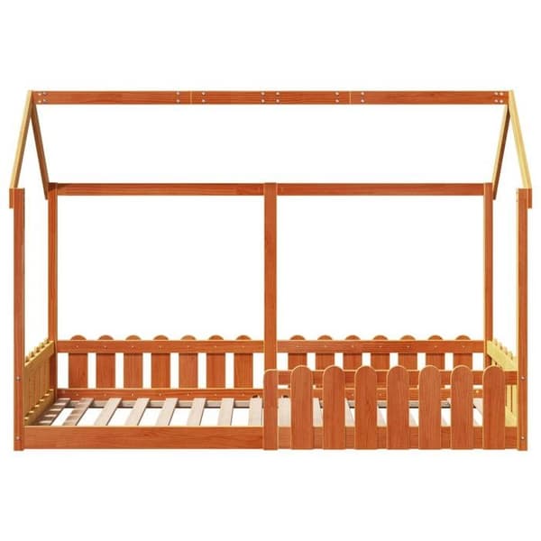 Maison Exclusive - Børneseng i husform uden madras 80x200 cm