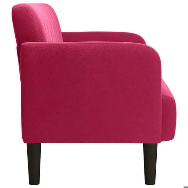 Maison Exclusive - Rød bordeaux 109 cm velour sofa