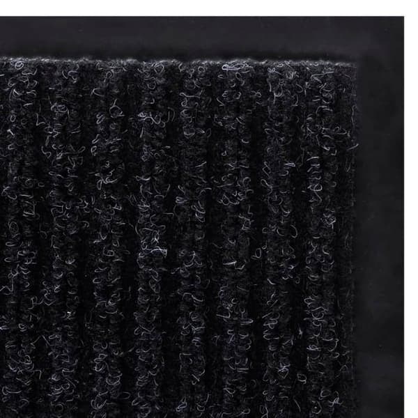 Maison Exclusive - Sort PVC Entrémåtte 90 x 150 cm Svart