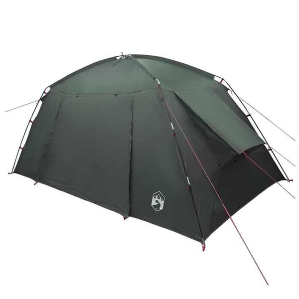 Maison Exclusive - Tältstuga 6 personer Grön armé Polyester