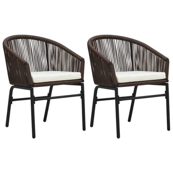 Maison Exclusive - Have spisebordssæt 3 stk Brun