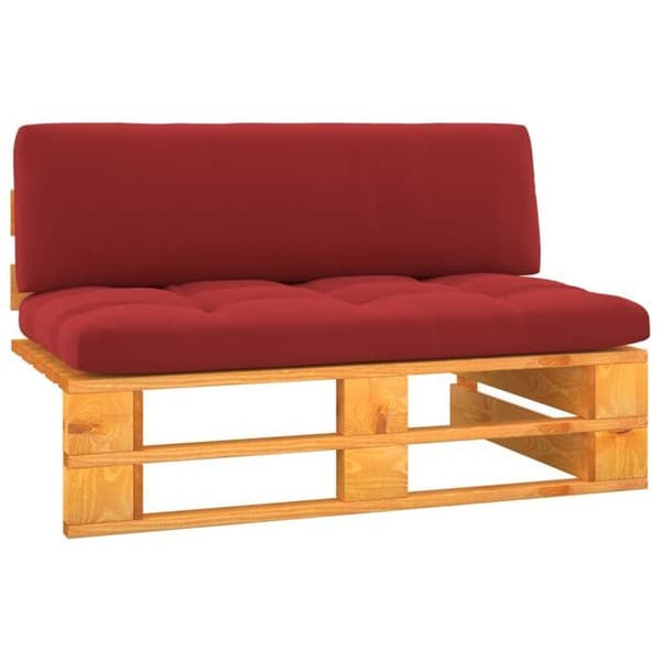 Maison Exclusive - Central soffa trädgårdspalett brun honung trä impregnerad