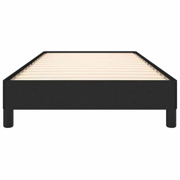 Maison Exclusive - Sengestel uden madras sort 90x200 cm stof